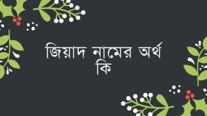 জিয়াদ নামের অর্থ কি | ইসলাম কি বলে? (বিস্তারিত) - ব্রেইন ক্যান্ডি জিয়াদ নামের অর্থ কি | ইসলাম কি বলে? (বিস্তারিত) - ব্রেইন ক্যান্ডি
