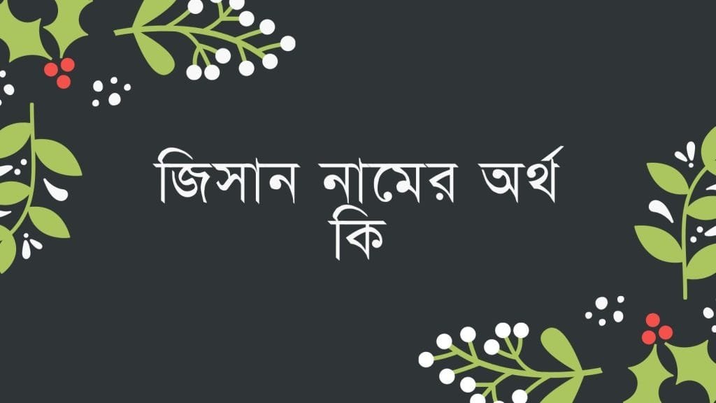 জিসান নামের অর্থ কি | নামটির সাথে কি ইসলামের সম্পর্ক আছে? - ব্রেইন ক্যান্ডি জিসান নামের অর্থ কি | নামটির সাথে কি ইসলামের সম্পর্ক আছে? - ব্রেইন ক্যান্ডি