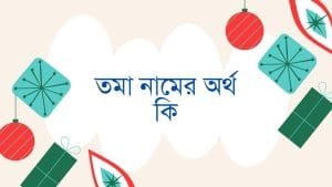 তমা নামের অর্থ কি | ইসলাম কি বলে? (বিস্তারিত) - ব্রেইন ক্যান্ডি তমা নামের অর্থ কি | ইসলাম কি বলে? (বিস্তারিত) - ব্রেইন ক্যান্ডি