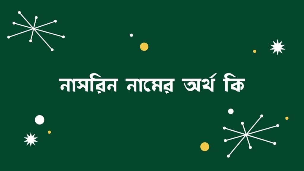 নাসরিন নামের অর্থ কি | ইসলাম কি বলে? (বিস্তারিত) - ব্রেইন ক্যান্ডি নাসরিন নামের অর্থ কি | ইসলাম কি বলে? (বিস্তারিত) - ব্রেইন ক্যান্ডি