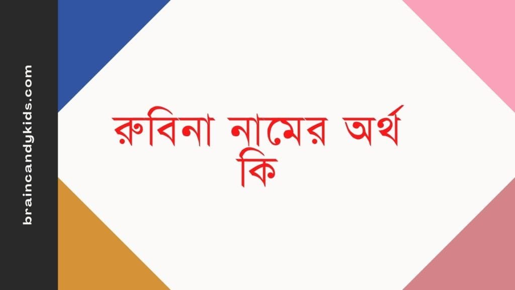 রুবিনা নামের অর্থ কি | ইসলাম কি বলে? (বিস্তারিত) - ব্রেইন ক্যান্ডি রুবিনা নামের অর্থ কি | ইসলাম কি বলে? (বিস্তারিত) - ব্রেইন ক্যান্ডি