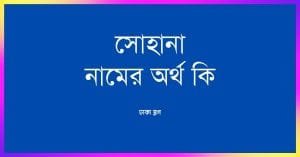 সোহানা নামের অর্থ কি | ইসলাম কি বলে? (বিস্তারিত) - ব্রেইন ক্যান্ডি সোহানা নামের অর্থ কি | ইসলাম কি বলে? (বিস্তারিত) - ব্রেইন ক্যান্ডি