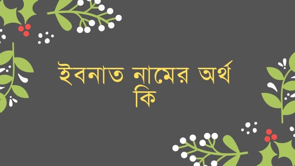 ইবনাত নামের অর্থ কি - ব্রেইন ক্যান্ডি ইবনাত নামের অর্থ কি - ইসলামিক ও আরবি অর্থ জানুন