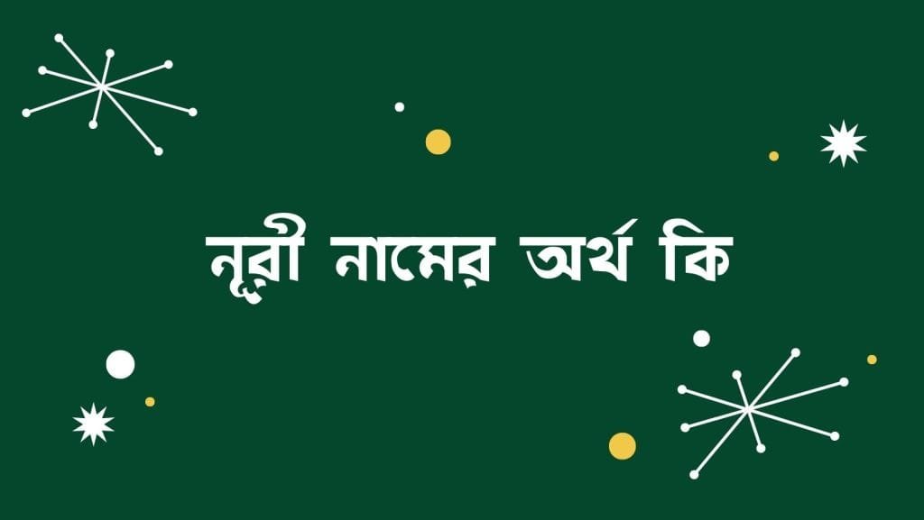 নূরী নামের অর্থ কি - ব্রেইন ক্যান্ডি নূরী নামের অর্থ কি - ইসলামিক ও আরবি অর্থ জানুন