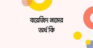 বায়েজিদ নামের অর্থ কি - রাখার আগে যে কথাটি জানা জরুরী - ব্রেইন ক্যান্ডি বায়েজিদ নামের অর্থ কি - রাখার আগে যে কথাটি জানা জরুরী - ব্রেইন ক্যান্ডি