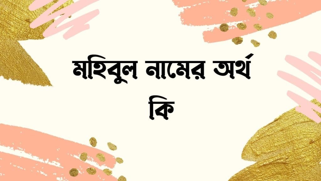 মহিবুল নামের অর্থ কি - ব্রেইন ক্যান্ডি মহিবুল নামের অর্থ কি - ইসলামিক ও আরবি অর্থ জানুন