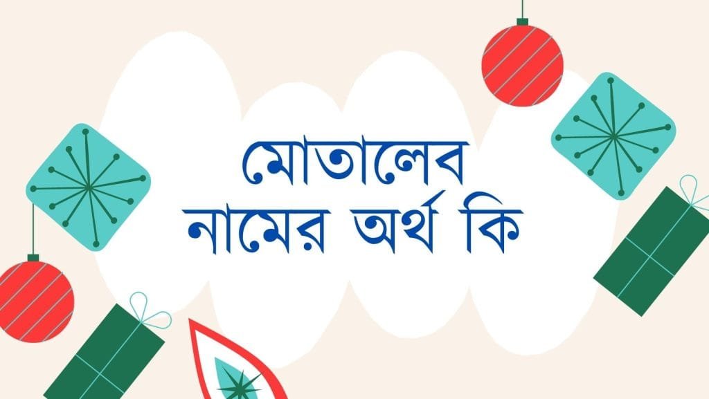 মোতালেব নামের অর্থ কি - ব্রেইন ক্যান্ডি মোতালেব নামের অর্থ কি - ইসলামিক ও আরবি অর্থ জানুন