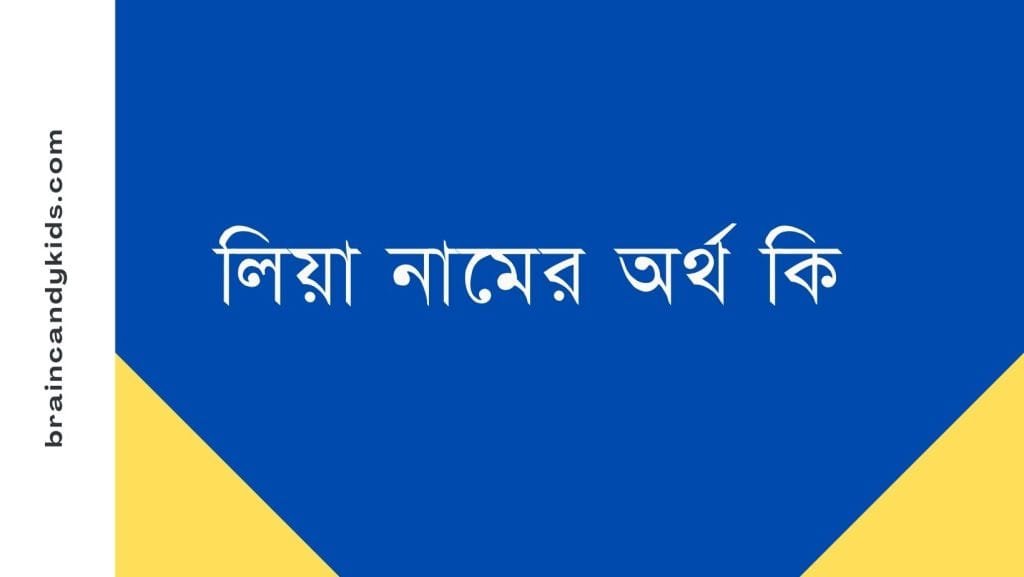 লিয়া নামের অর্থ কি - ব্রেইন ক্যান্ডি লিয়া নামের অর্থ কি - ইসলামিক ও আরবি অর্থ জানুন