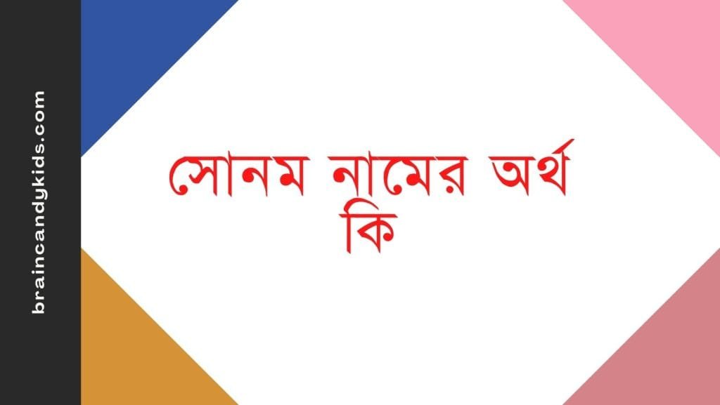 সোনম নামের অর্থ কি - ব্রেইন ক্যান্ডি সোনম নামের অর্থ কি - ইসলামিক ও আরবি অর্থ জানুন