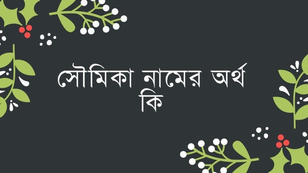 সৌমিকা নামের অর্থ কি - ব্রেইন ক্যান্ডি সৌমিকা নামের অর্থ কি - ইসলামিক ও আরবি অর্থ জানুন