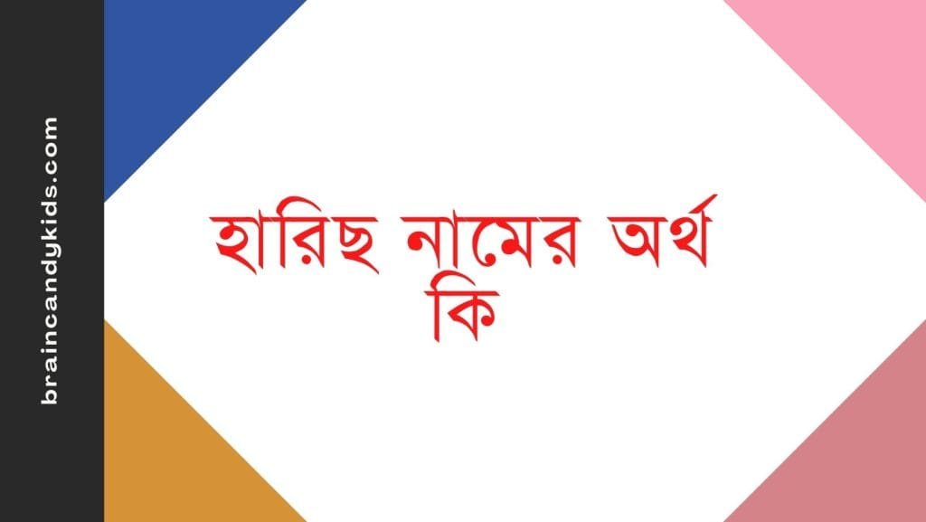 হারিছ নামের অর্থ কি - ব্রেইন ক্যান্ডি হারিছ নামের অর্থ কি - ইসলামিক ও আরবি অর্থ জানুন